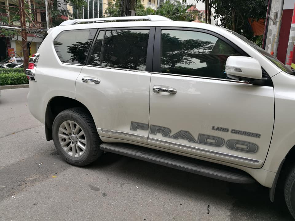 Giá nóc dọc xe Toyota Land Cruiser Prado