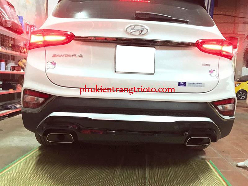 Lip Pô zin theo xe Hyundai Santafe 2019