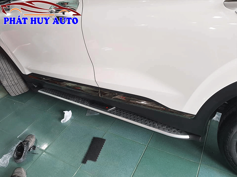 Bệ Bậc Bước Chân Theo xe Hyundai Santafe 2020