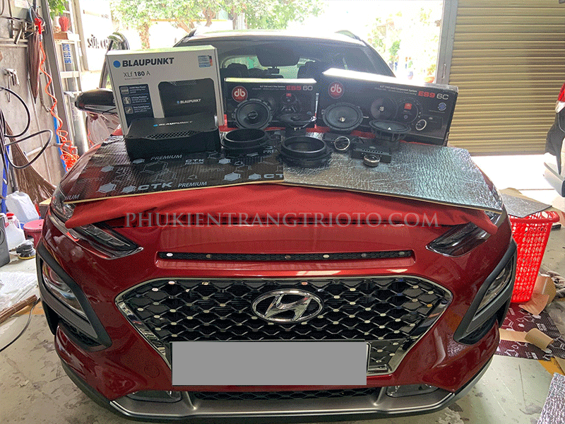 Độ âm thanh Loa Sub xe Hyundai Kona