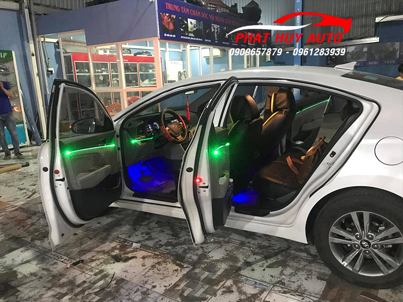 Đèn Led viền nội thất Hyundai Elantra