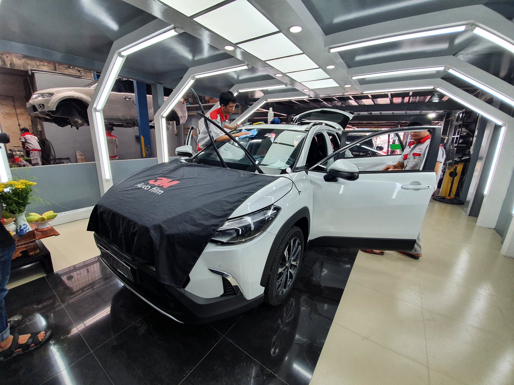 Dán phim cách nhiệt Toyota Cross 2020