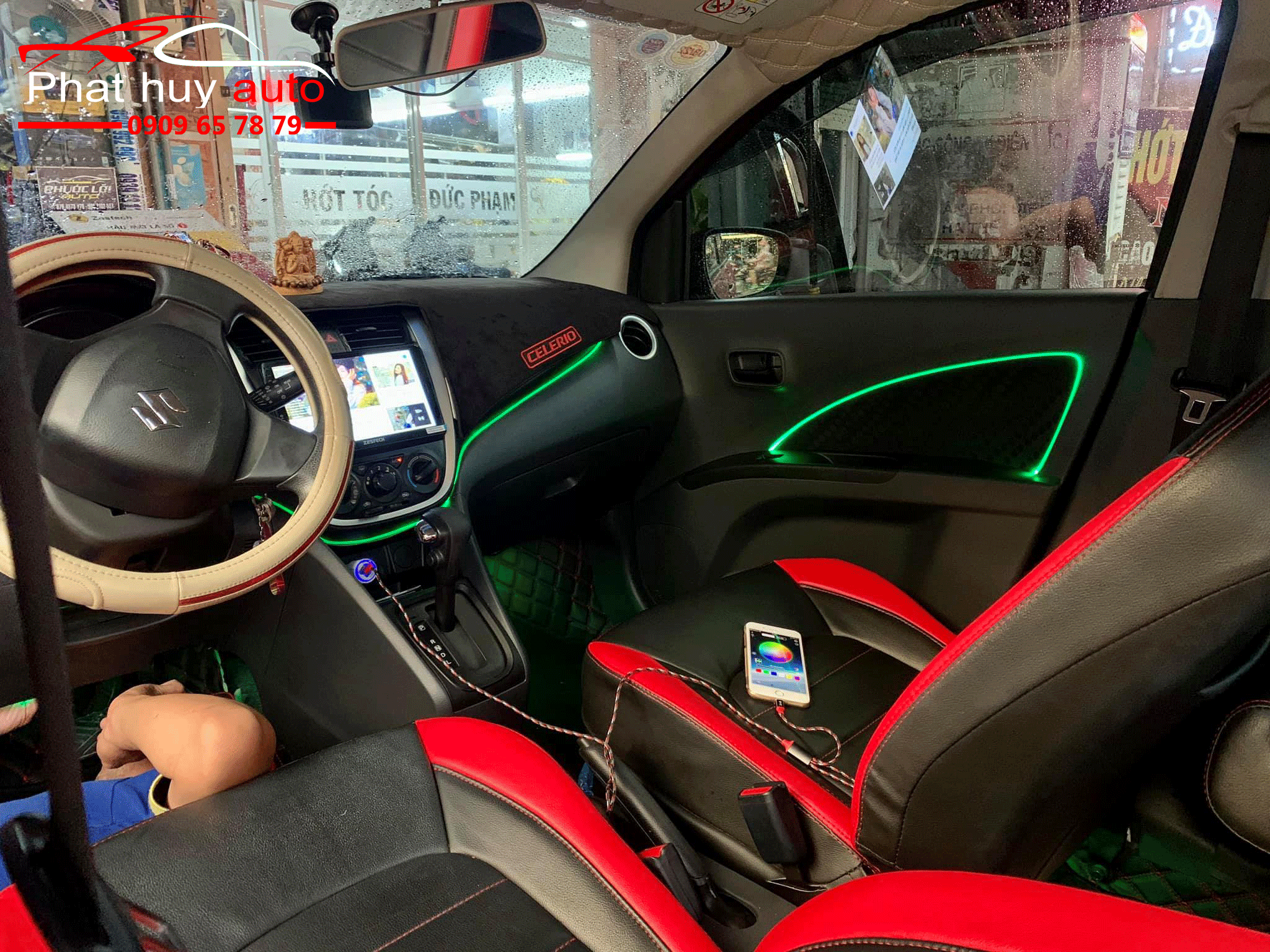 Led nội thất xe Suzuki Celerio
