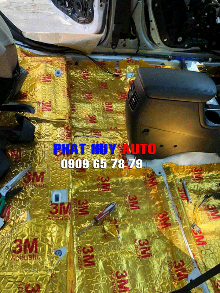 Cách âm chống ồn cho Kia Soluto