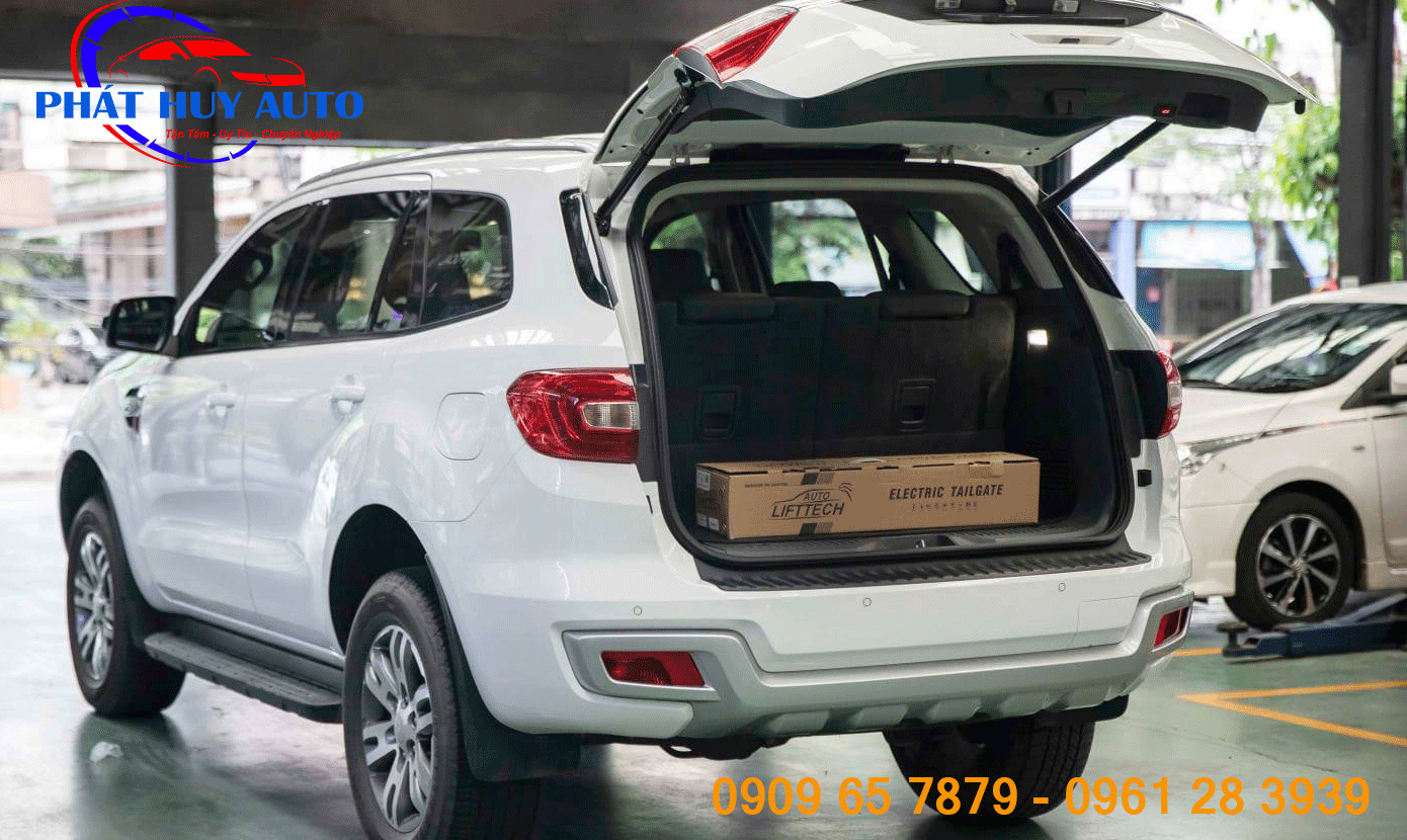 Độ cốp điện cho Ford Everest