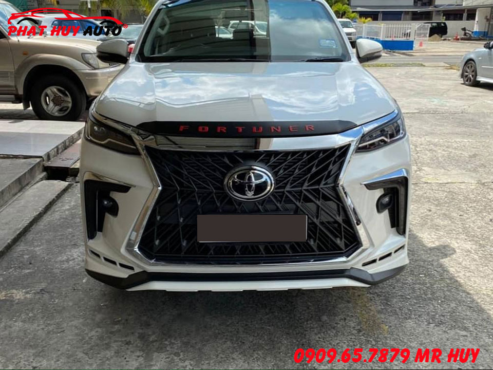 Fortuner 2021 – 2022 nâng đời Body Kit Lexus LX570