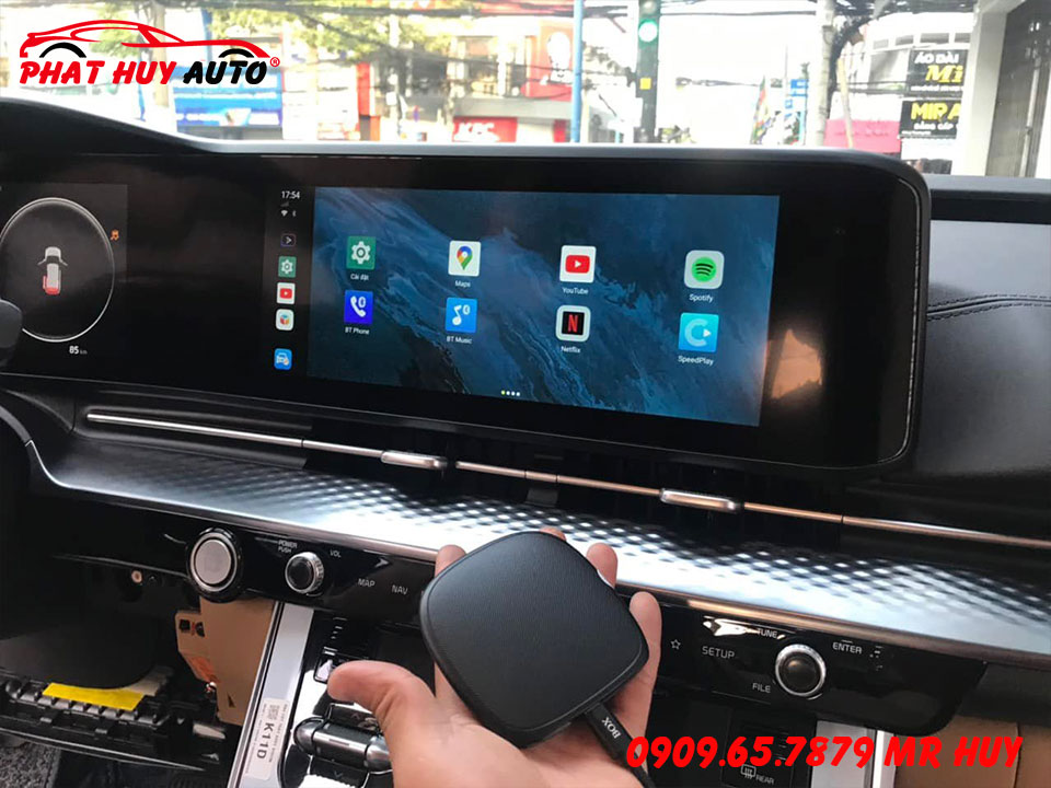 Lắp Android Box cho Kia Carnival 2022