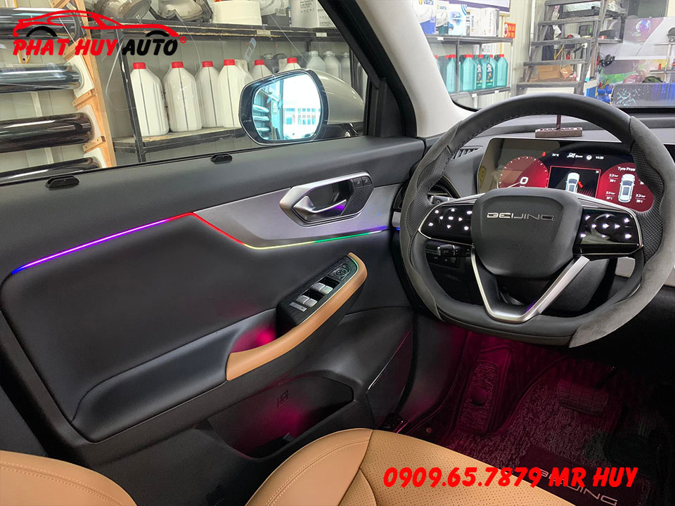 Độ Đèn Led Nội Thất Cho Beijing X7