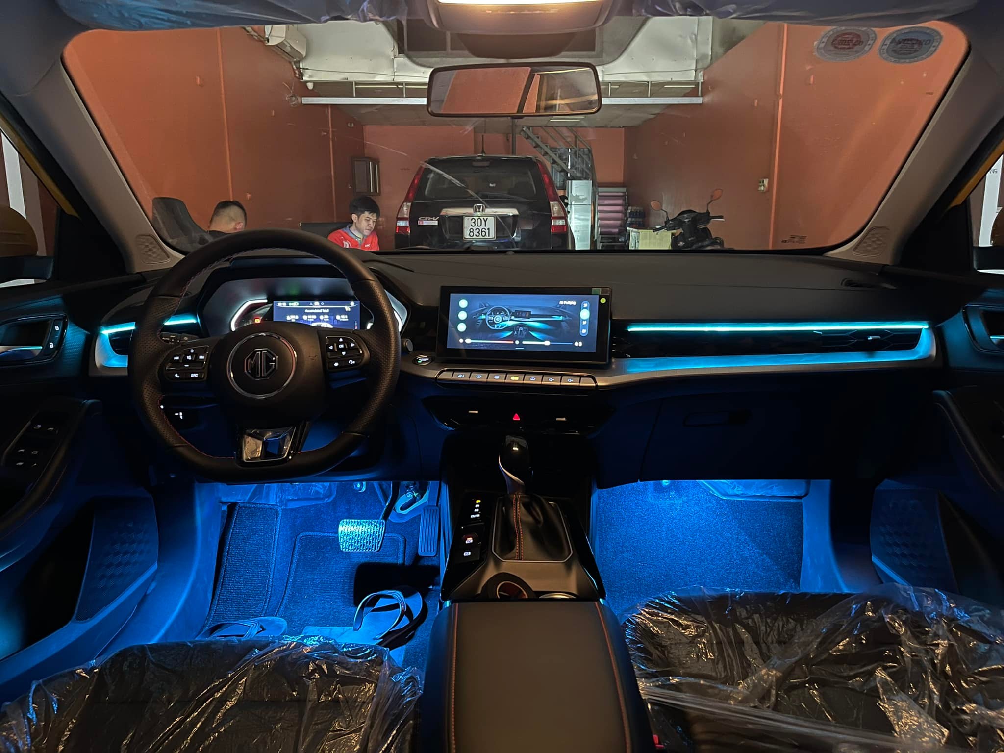 Led nội thất ô tô MG5