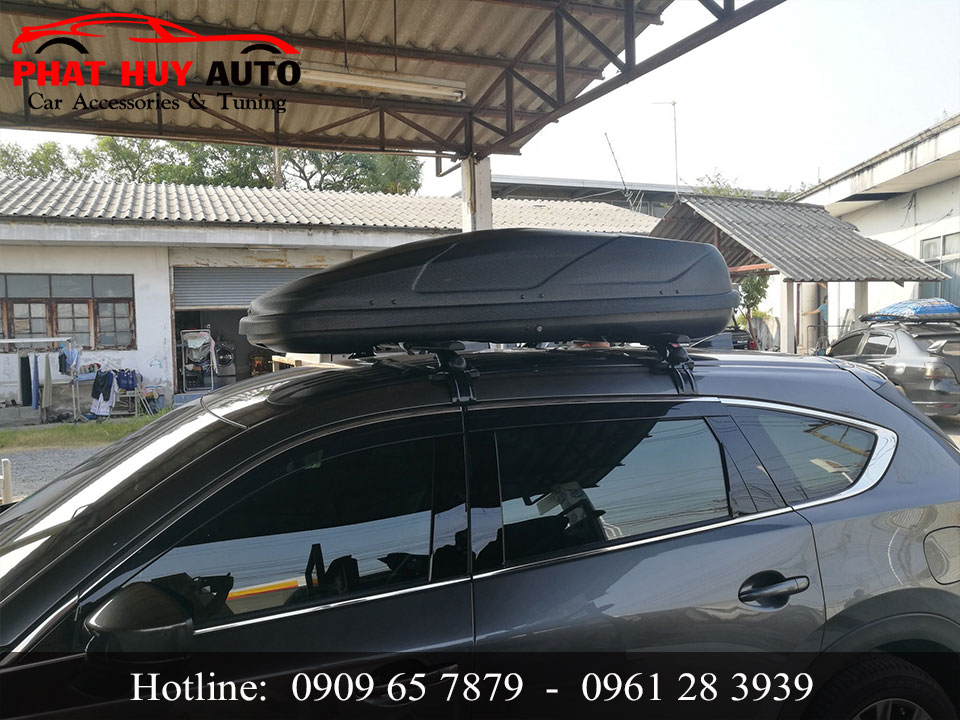 Lắp cốp nóc để đồ cho Mazda CX8